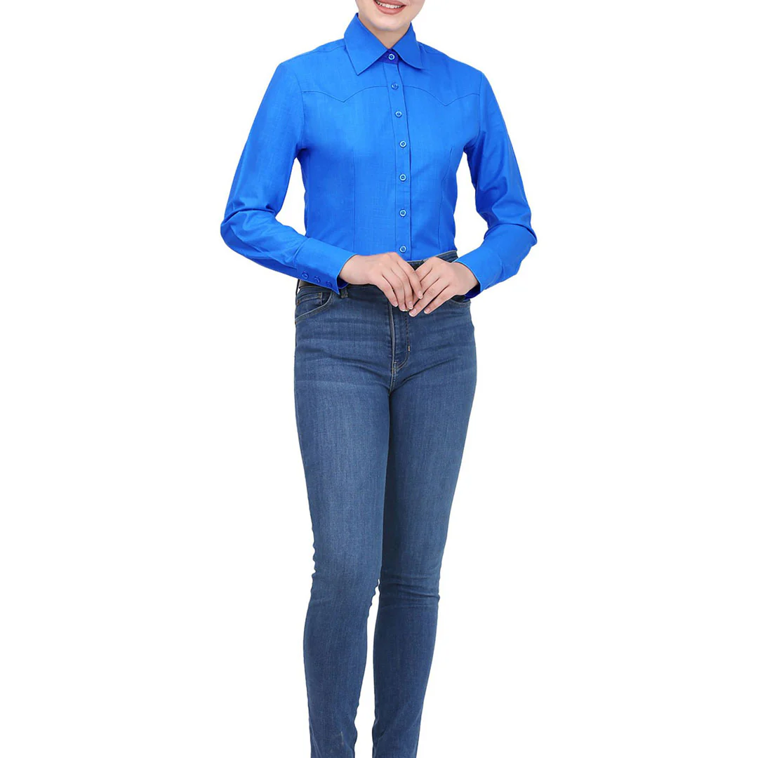 TuffRider Ladies Abilene Western Shirt - Image 38