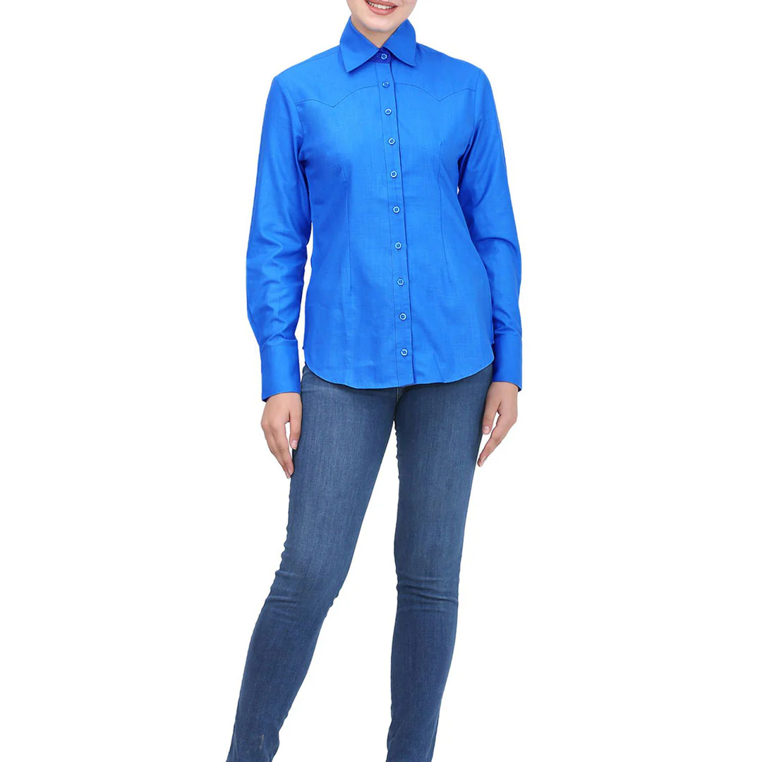 TuffRider Ladies Abilene Western Shirt - Image 39
