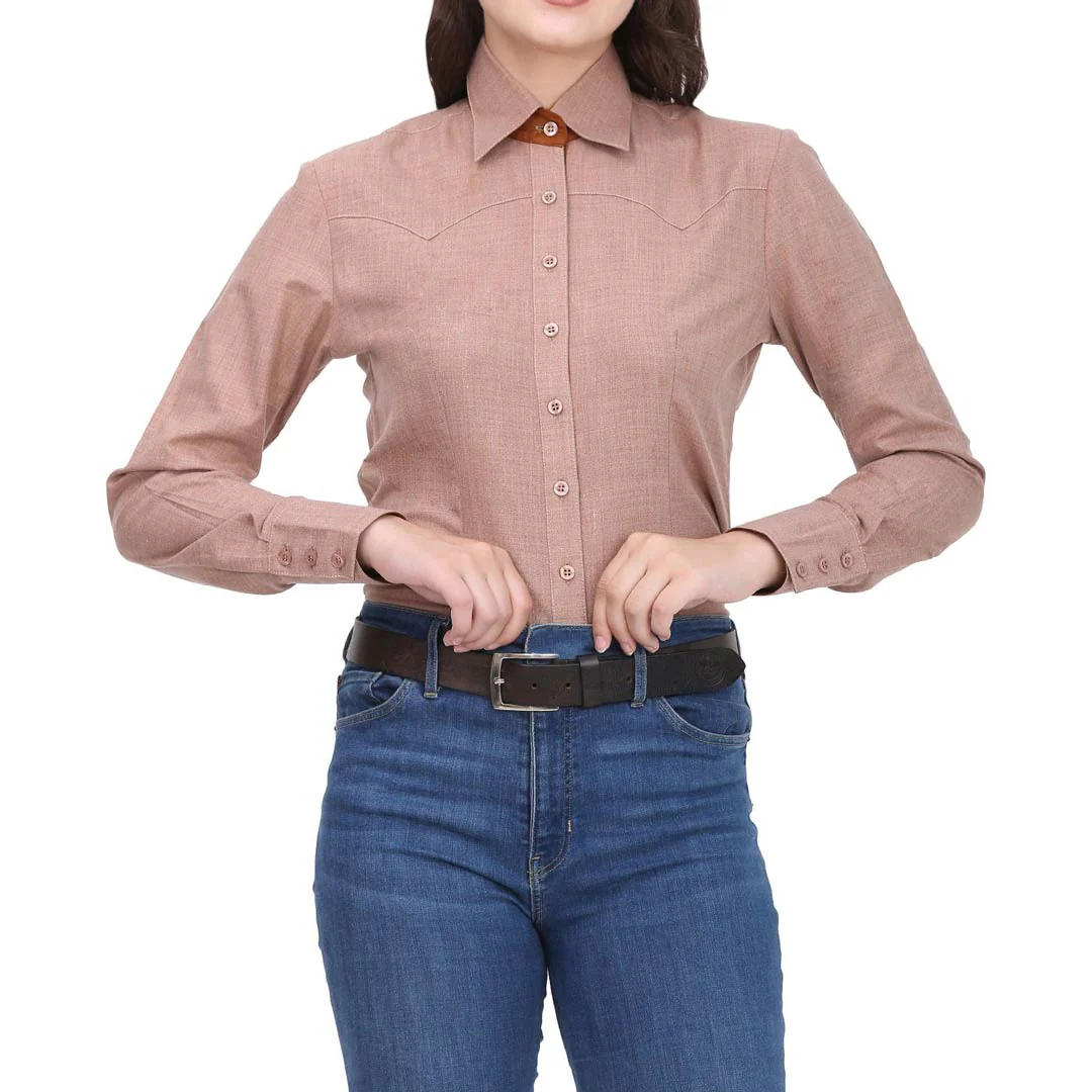 TuffRider Ladies Abilene Western Shirt - Image 4