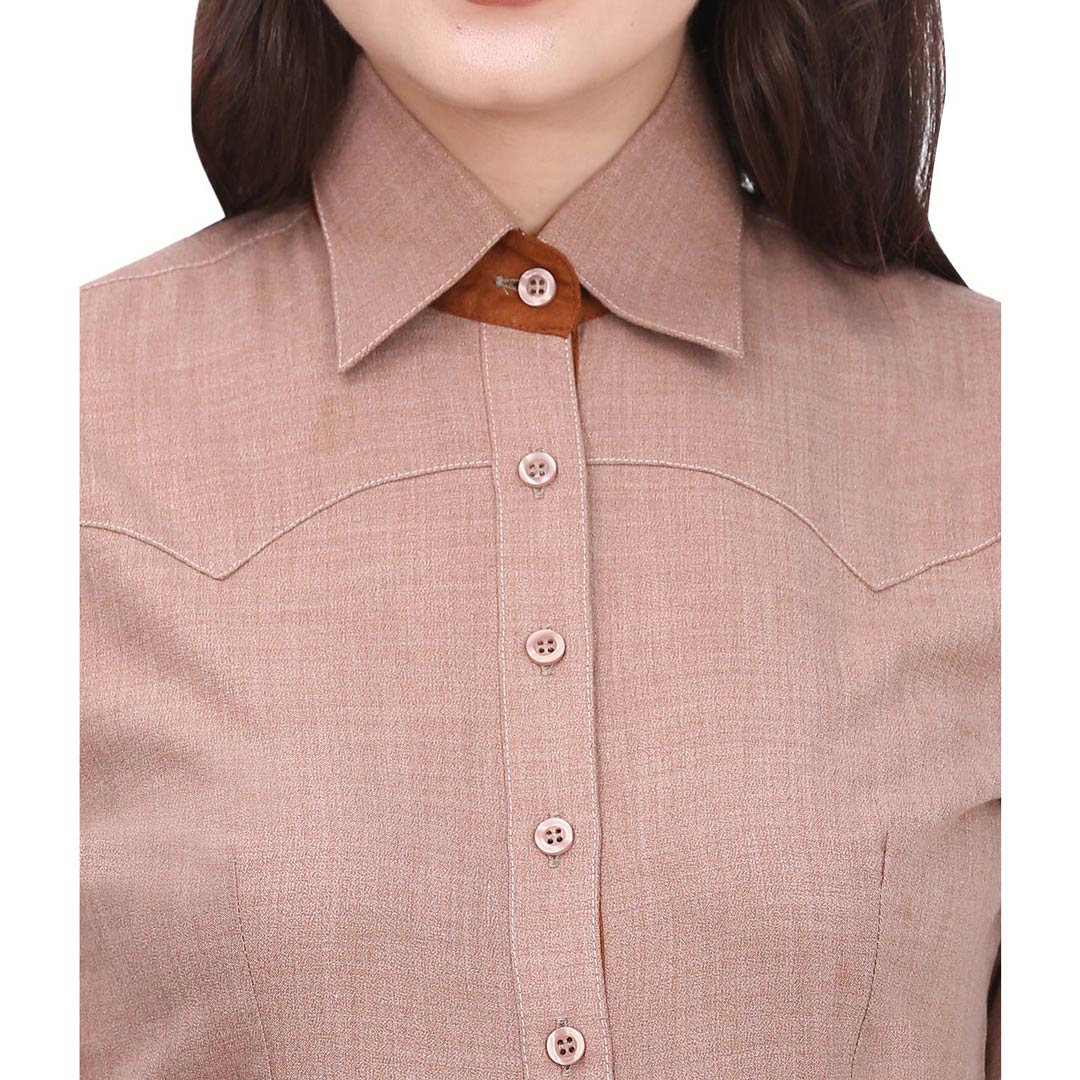 TuffRider Ladies Abilene Western Shirt - Image 42