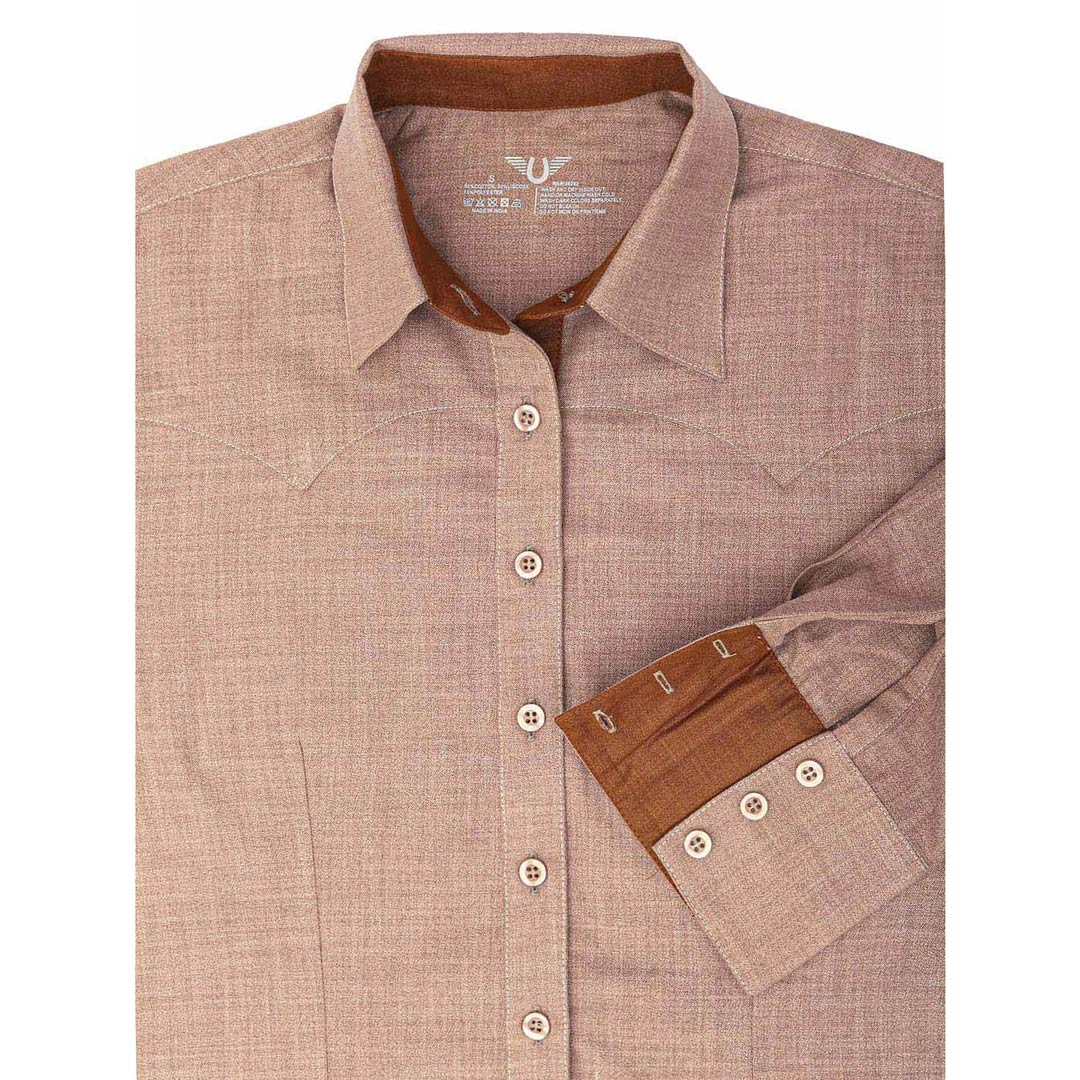 TuffRider Ladies Abilene Western Shirt - Image 43