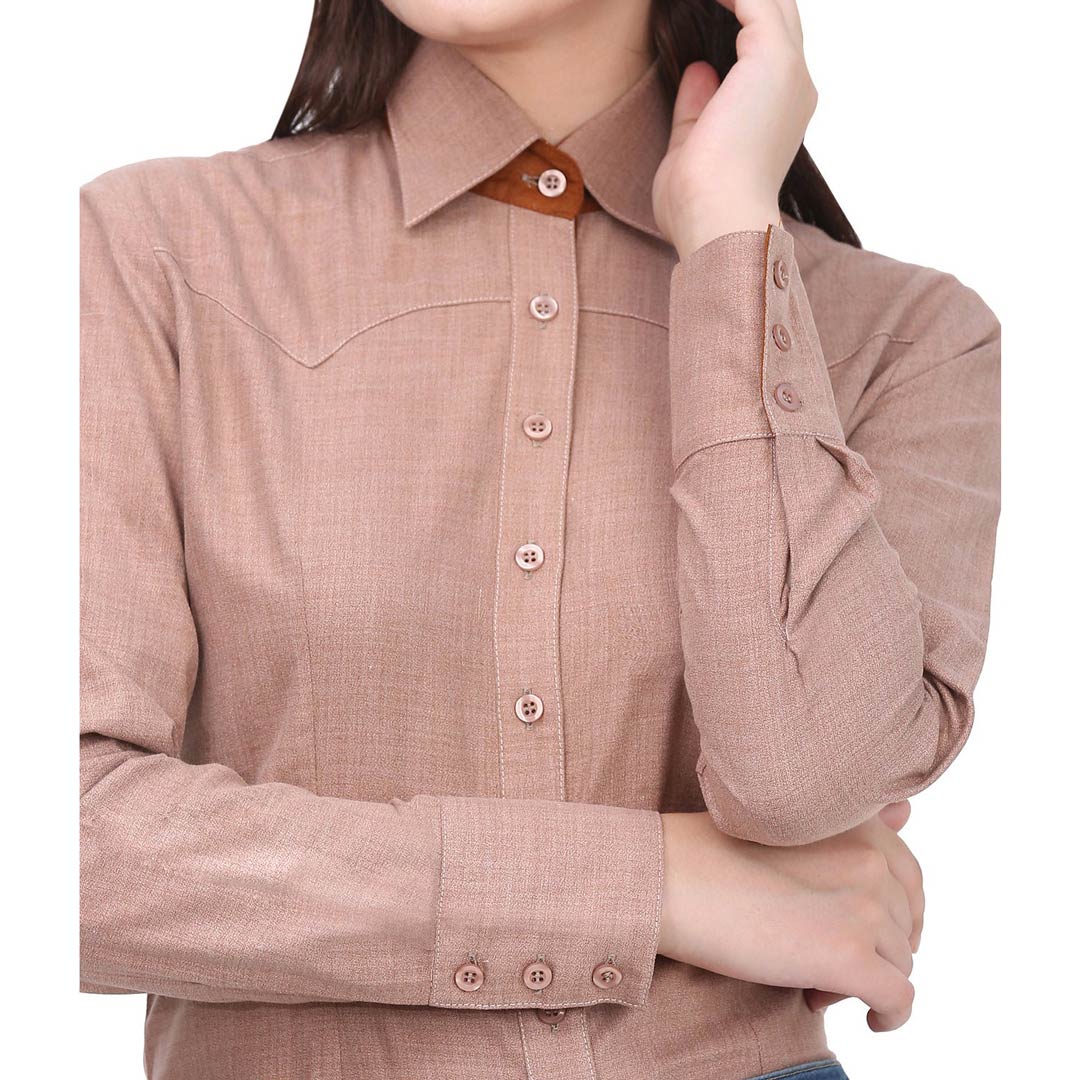 TuffRider Ladies Abilene Western Shirt - Image 44