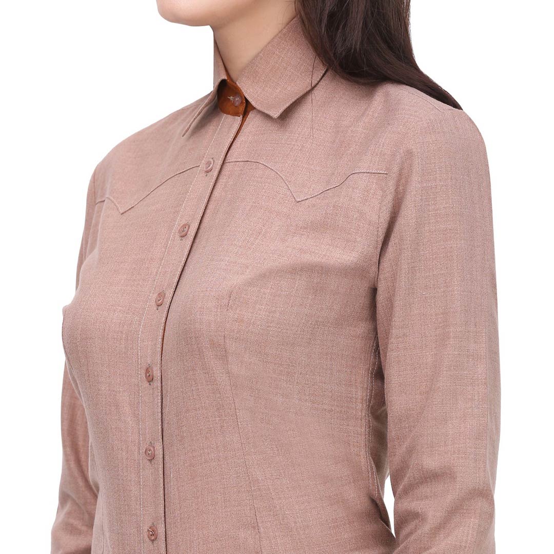 TuffRider Ladies Abilene Western Shirt - Image 45