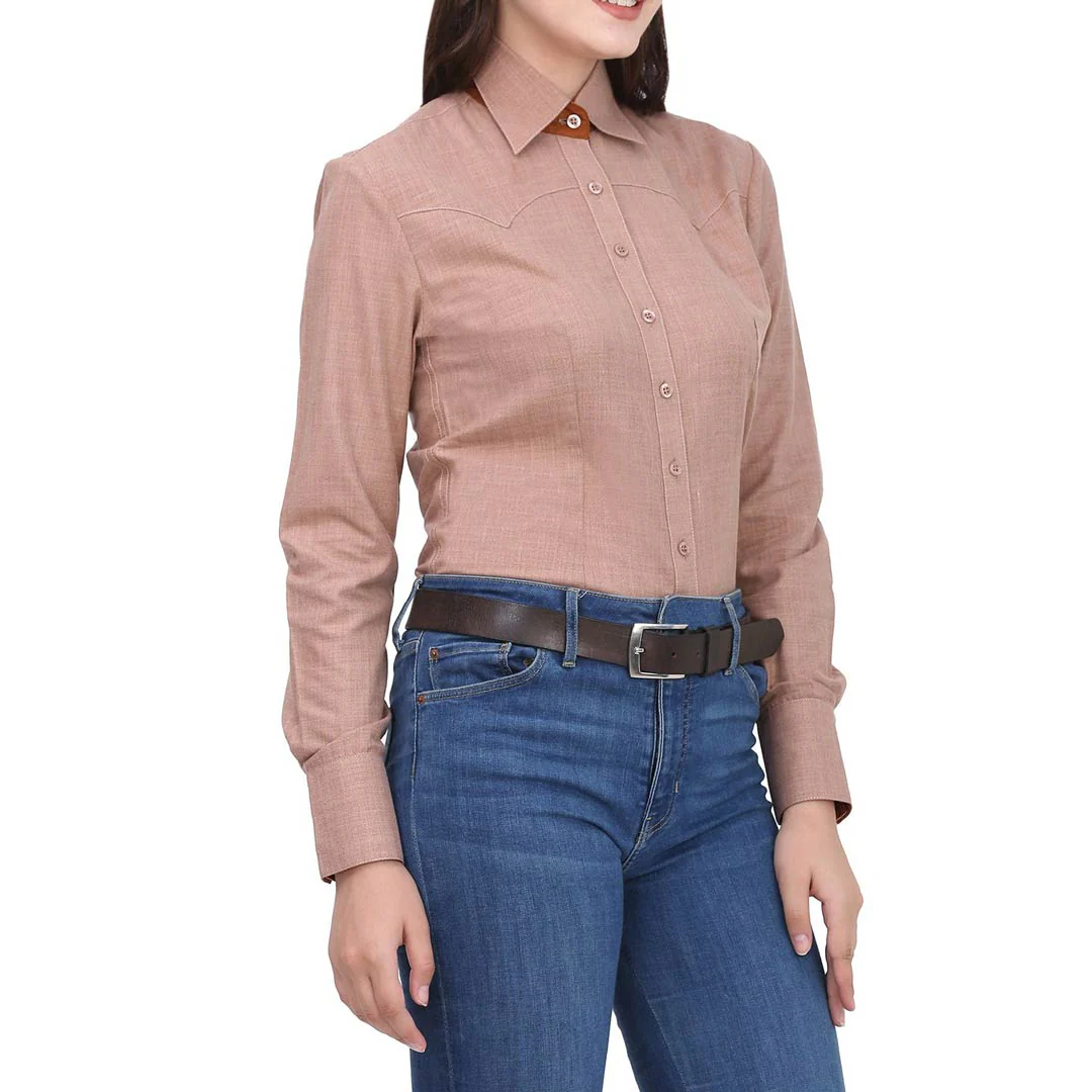 TuffRider Ladies Abilene Western Shirt - Image 5