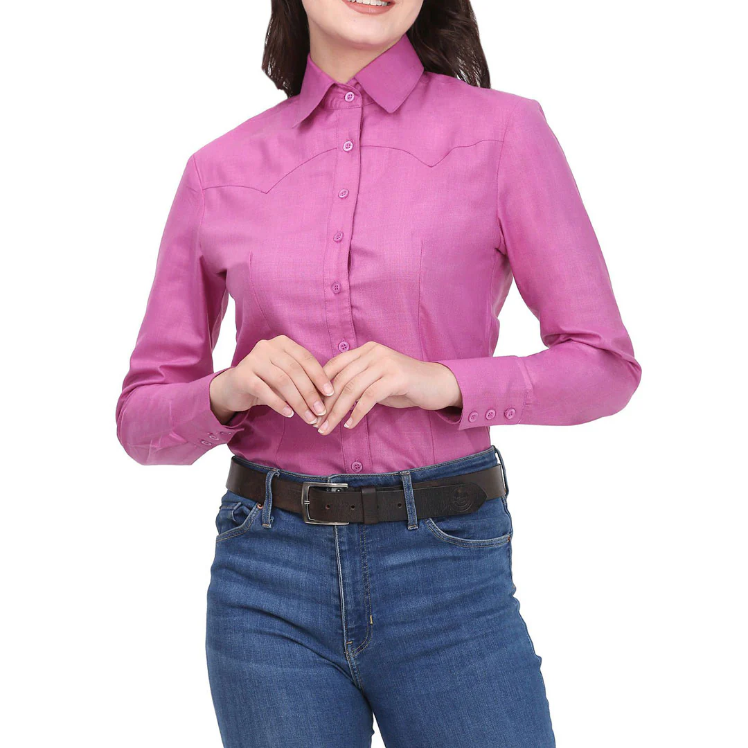 TuffRider Ladies Abilene Western Shirt - Image 6