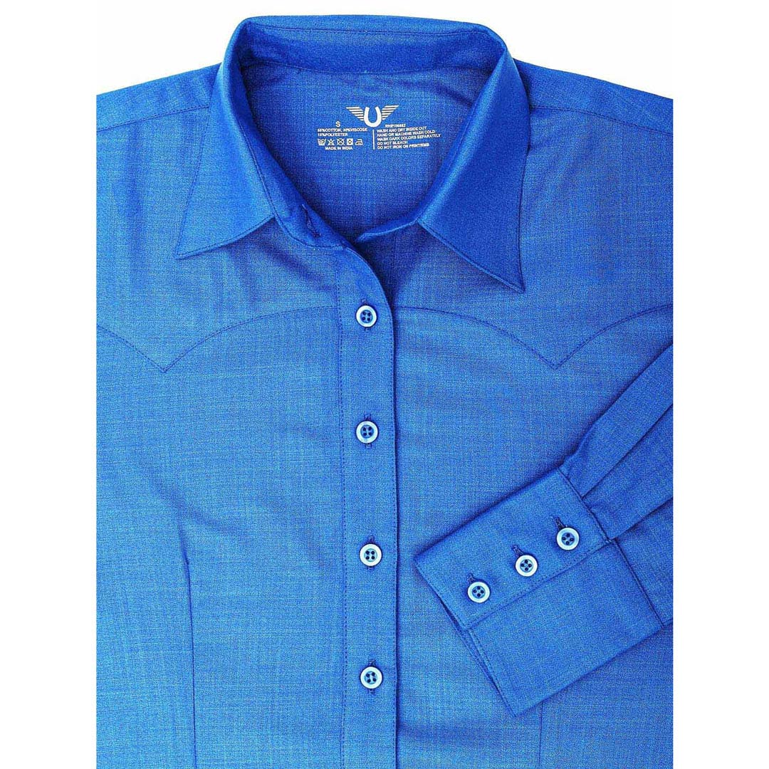 TuffRider Ladies Abilene Western Shirt - Image 8