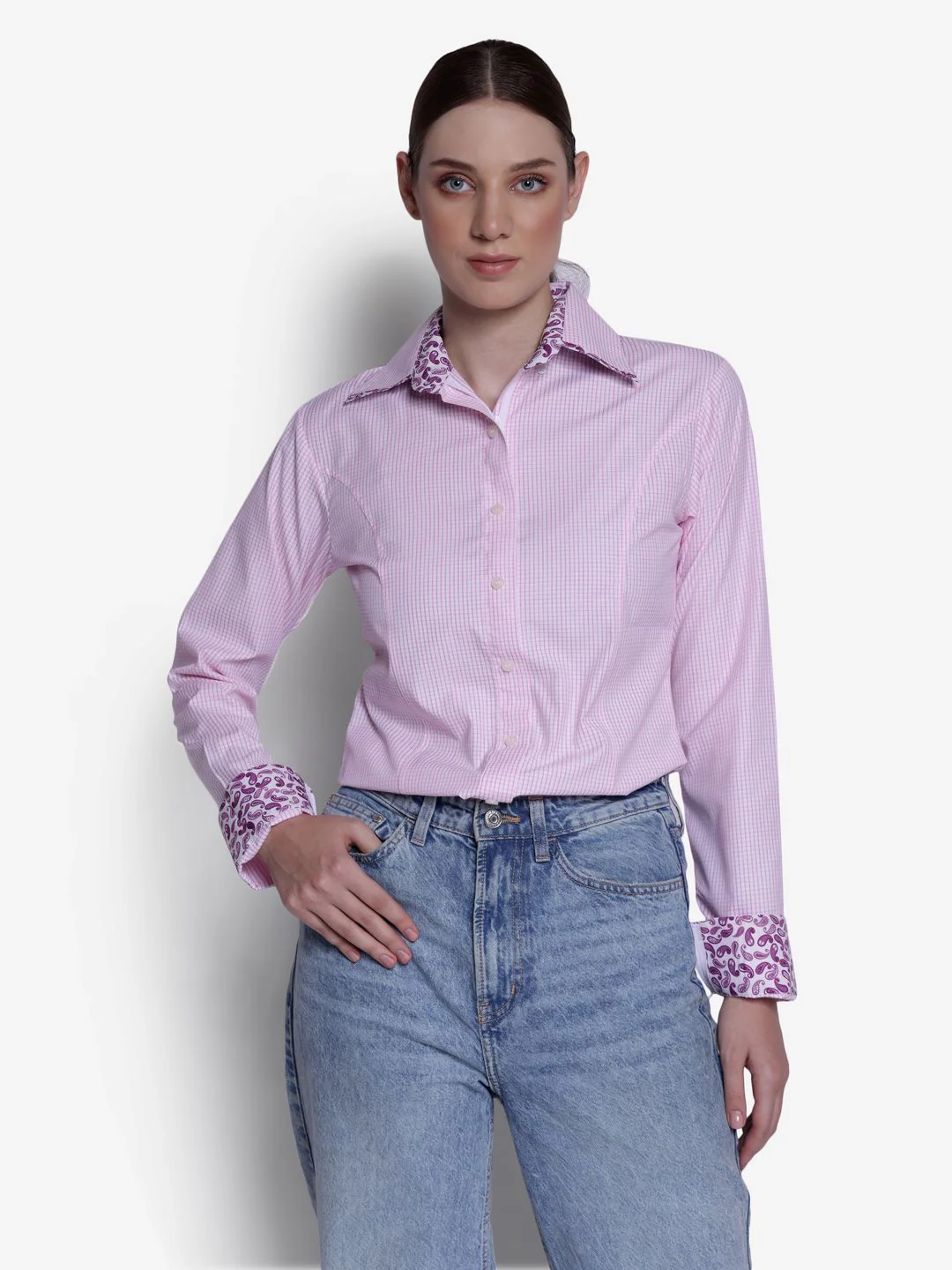 TuffRider Ladies ADEY Double Collar Shirt - Image 16