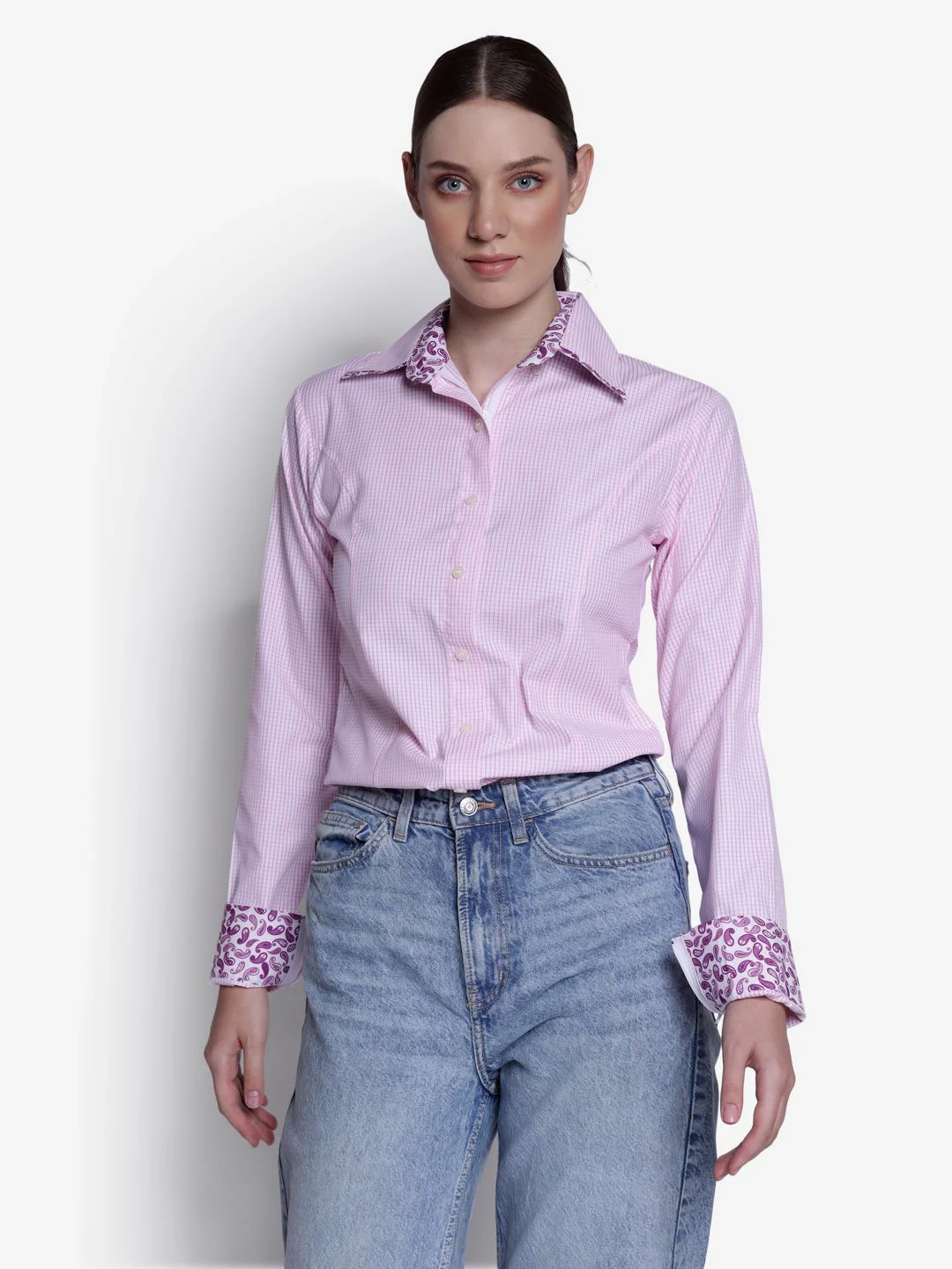 TuffRider Ladies ADEY Double Collar Shirt - Image 17