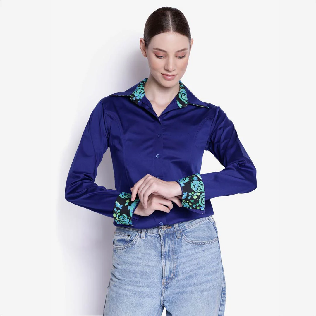 TuffRider Ladies ADEY Double Collar Shirt - Image 24