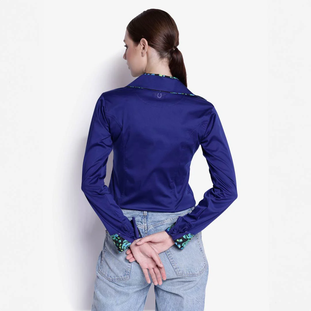 TuffRider Ladies ADEY Double Collar Shirt - Image 25
