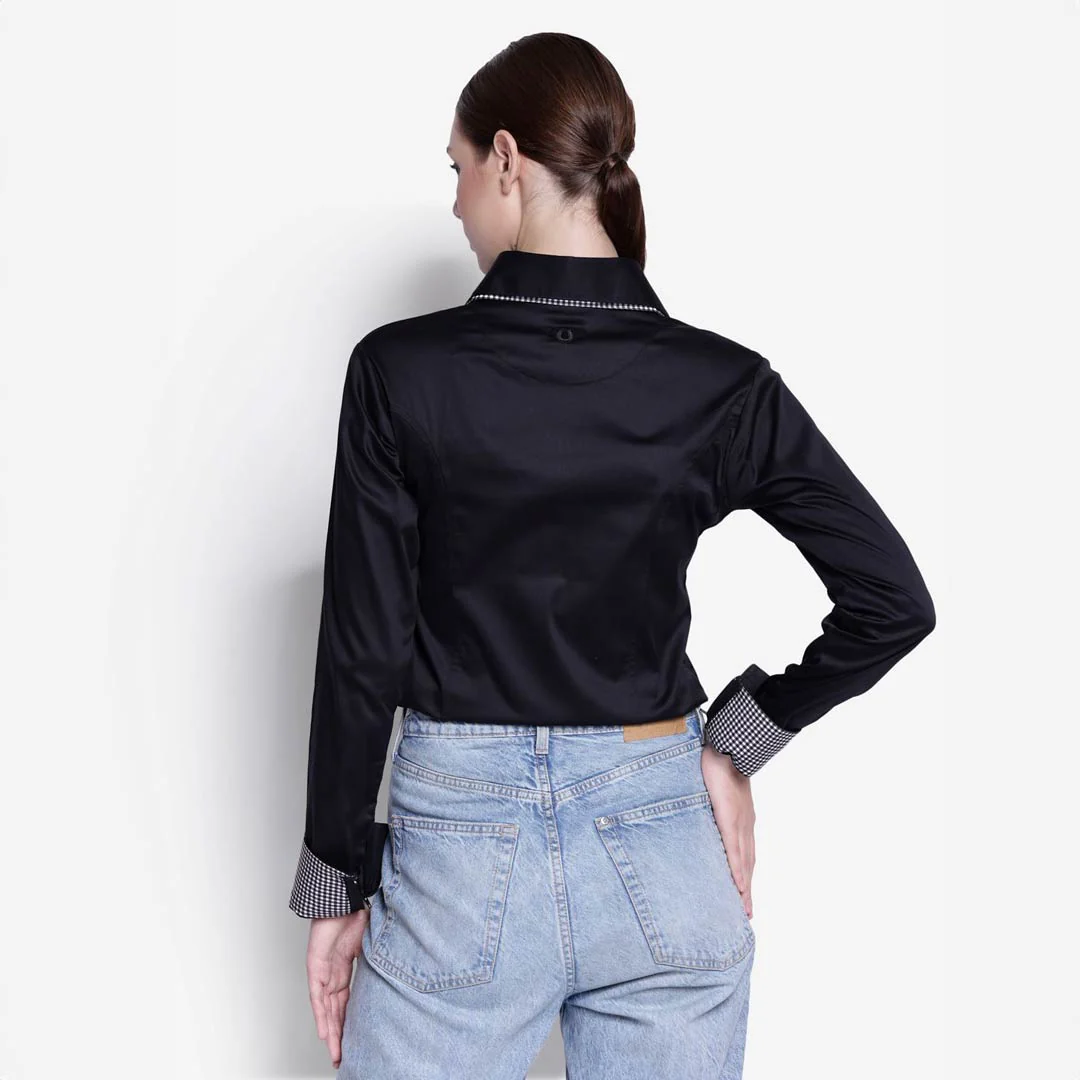TuffRider Ladies ADEY Double Collar Shirt - Image 4