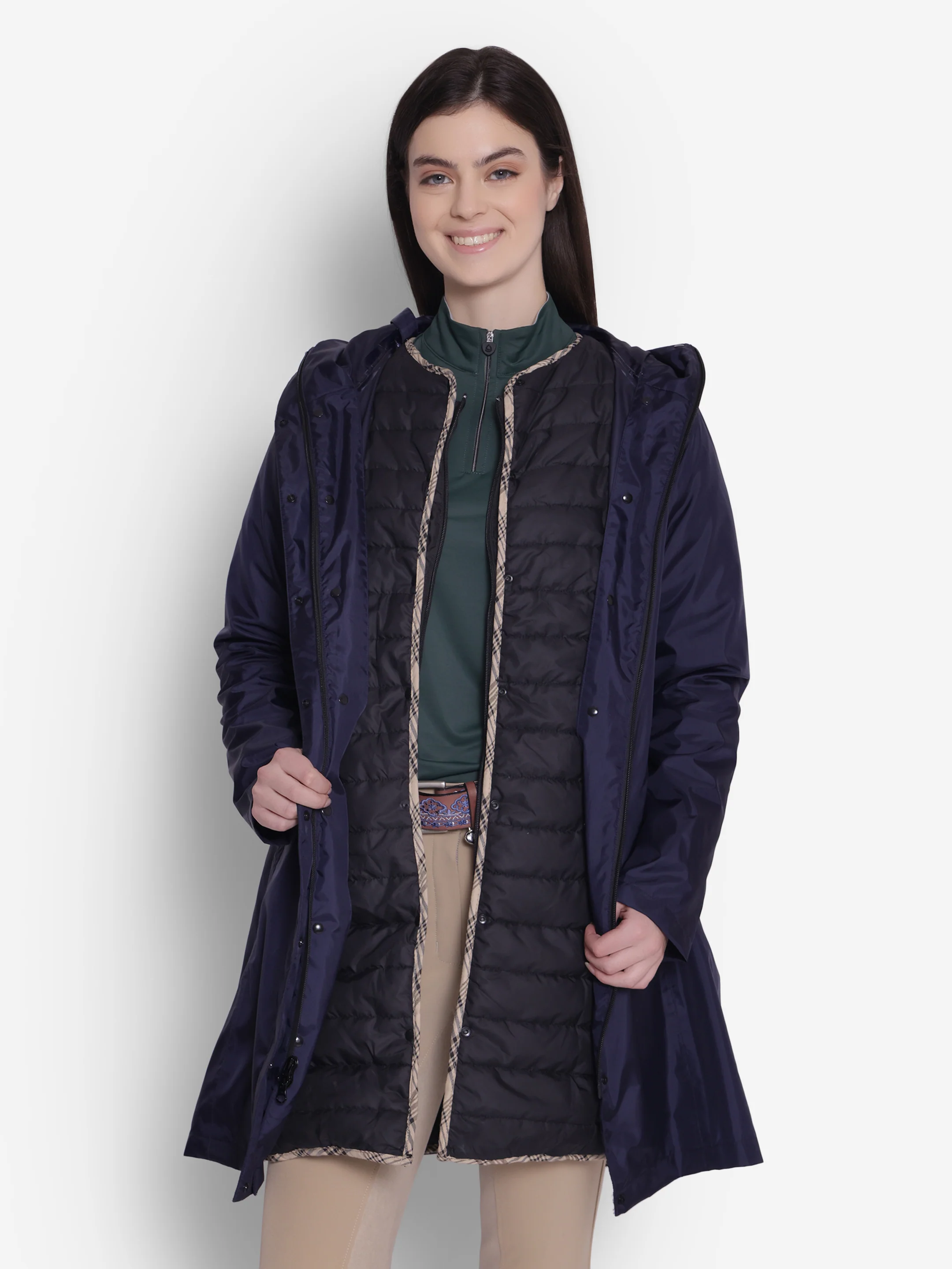 Equine Couture Ladies Any Weather 3-in-1 Jacket - Image 7