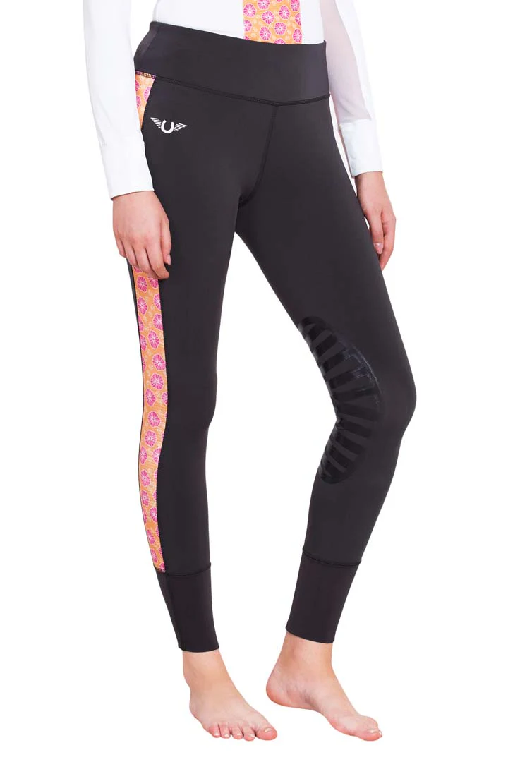 TuffRider Ladies Athena EquiCool Riding Tights - Image 3