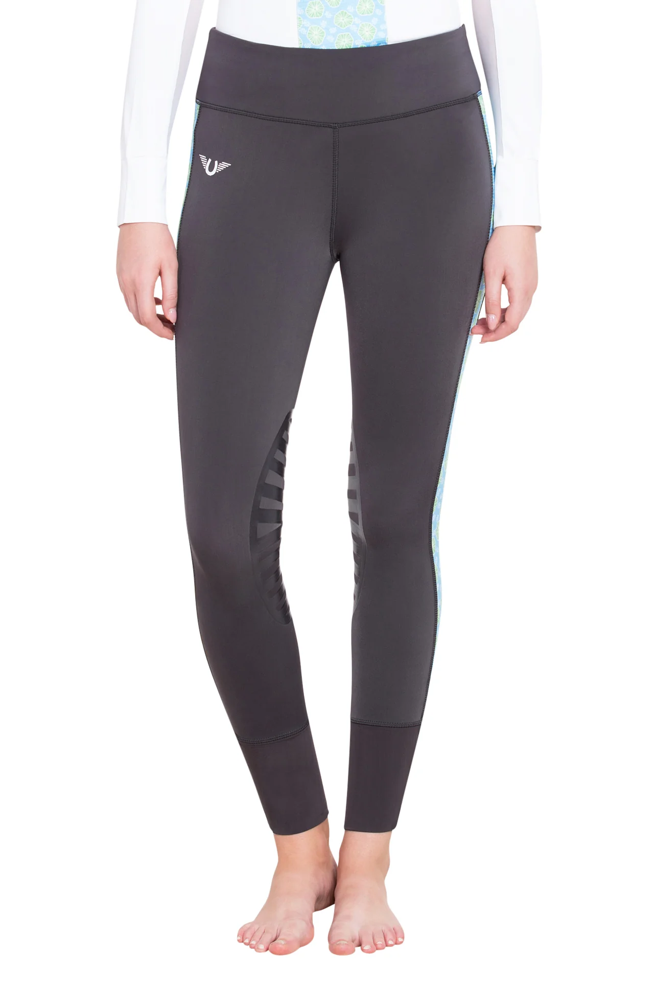 TuffRider Ladies Athena EquiCool Riding Tights - Image 7