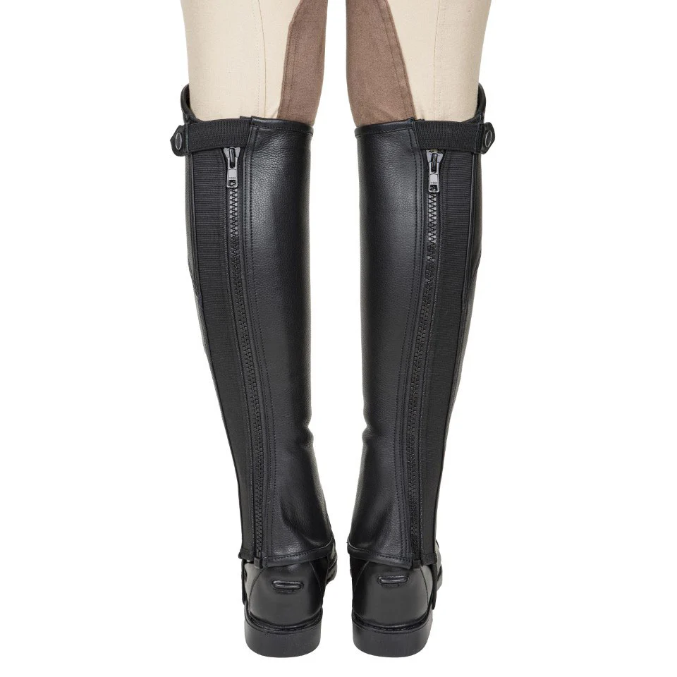TuffRider Ladies Belmont Leather Half Chaps - Image 3