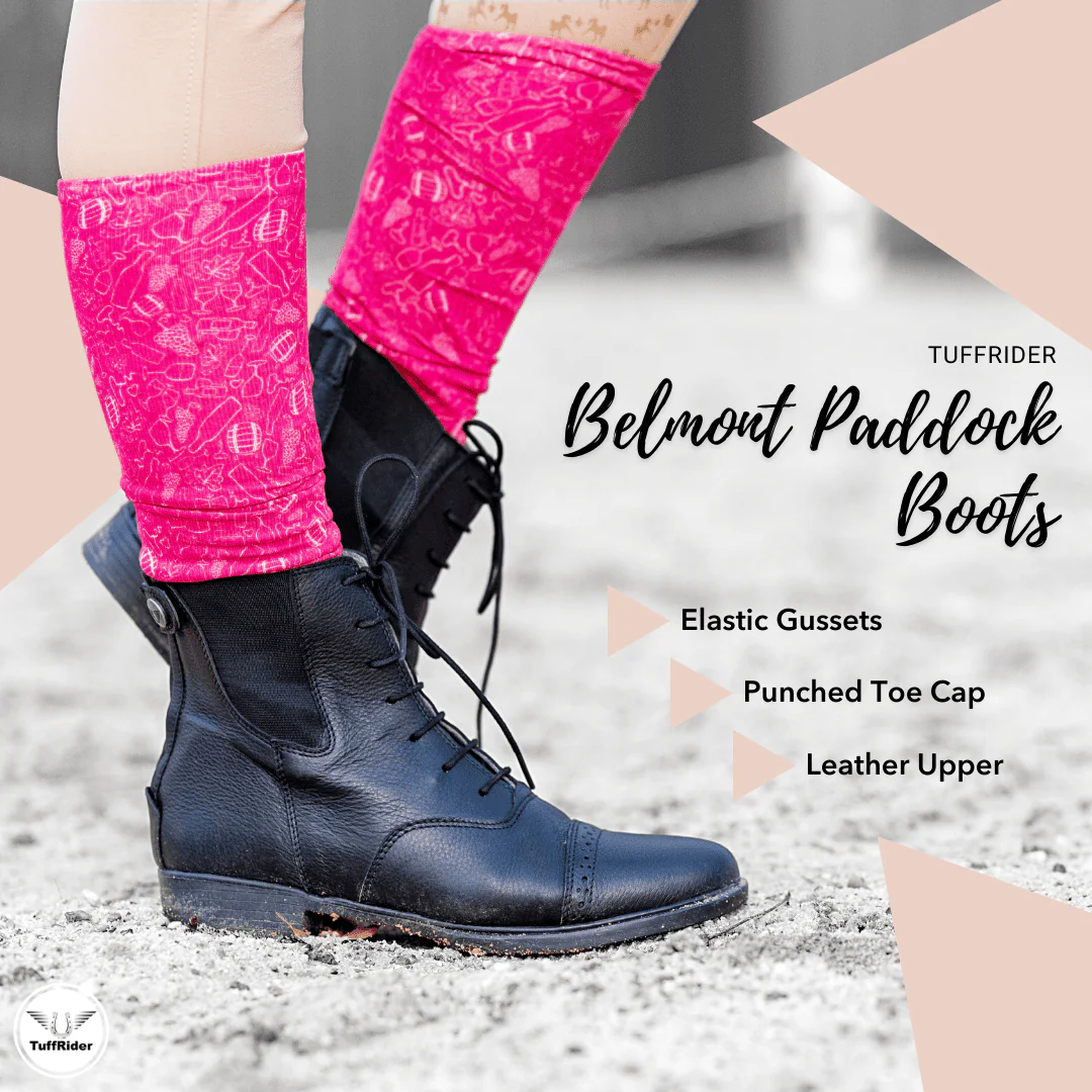 TuffRider Ladies Belmont Paddock Boot - Image 8