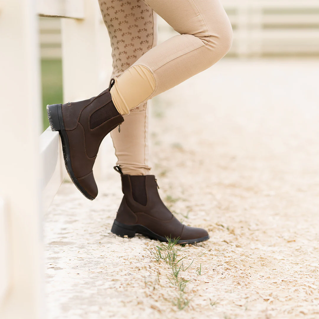 TuffRider Ladies Como Waterproof Leather Paddock Boot - Image 4