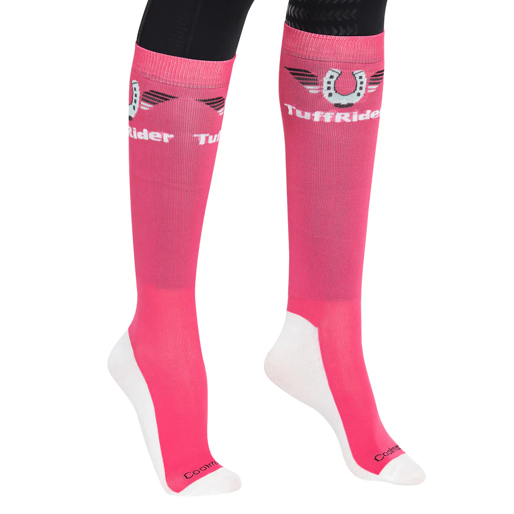 TuffRider Ladies Coolmax Knee Hi Boot Socks - Image 19