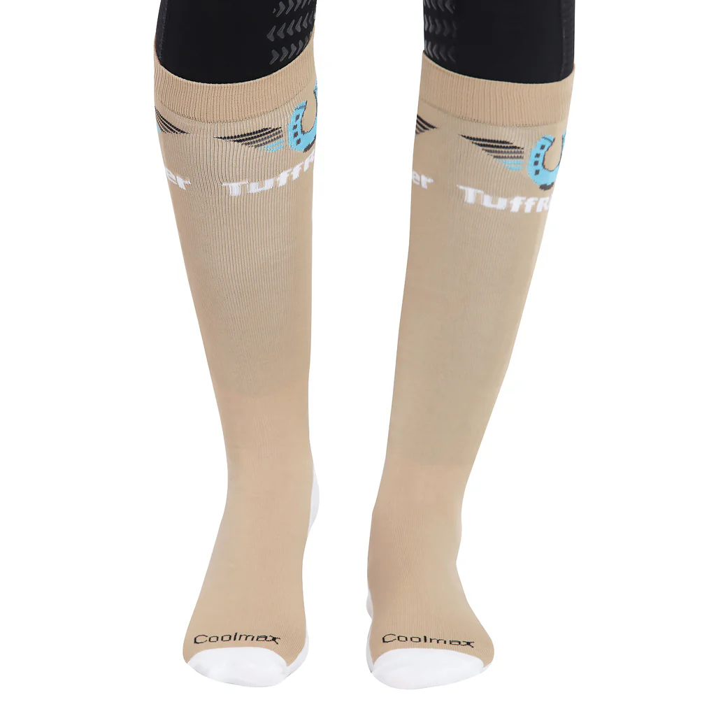 TuffRider Ladies Coolmax Knee Hi Boot Socks - Image 2