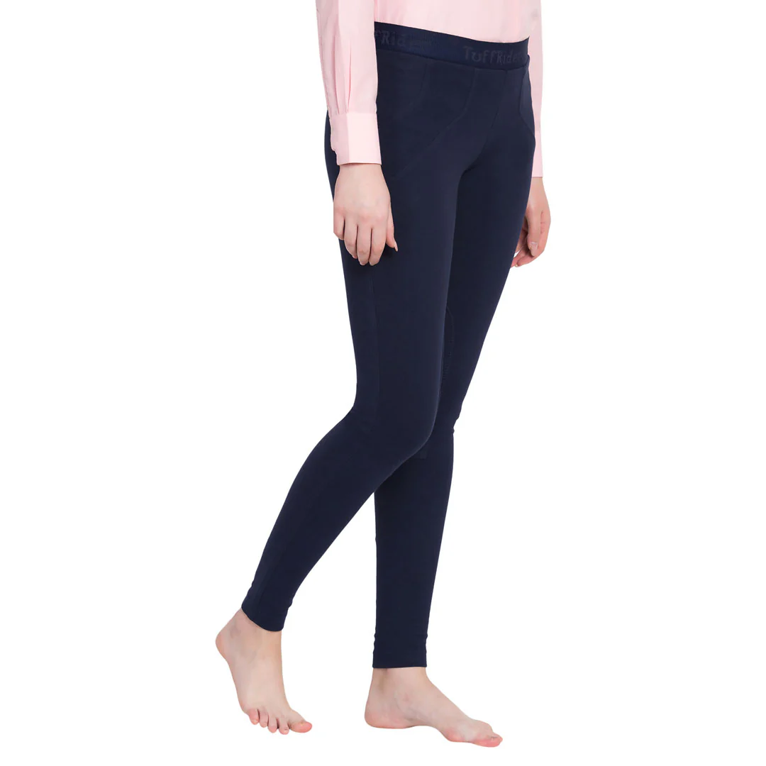 TuffRider Ladies Cotton Schoolers Riding Tights - Image 17