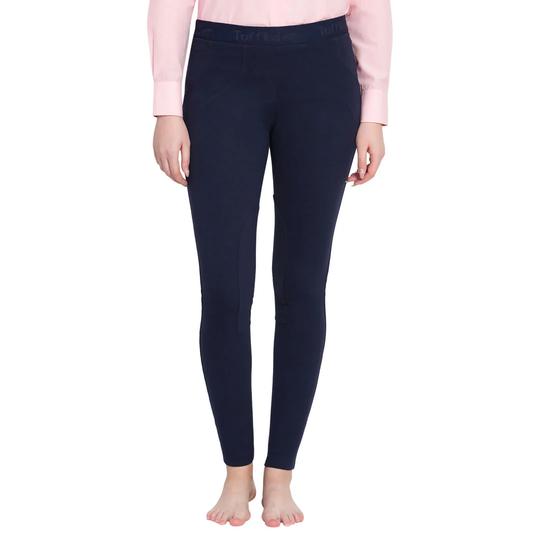 TuffRider Ladies Cotton Schoolers Riding Tights - Image 19