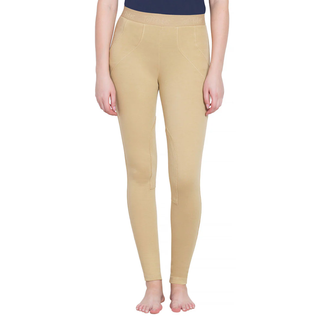 TuffRider Ladies Cotton Schoolers Riding Tights - Image 9