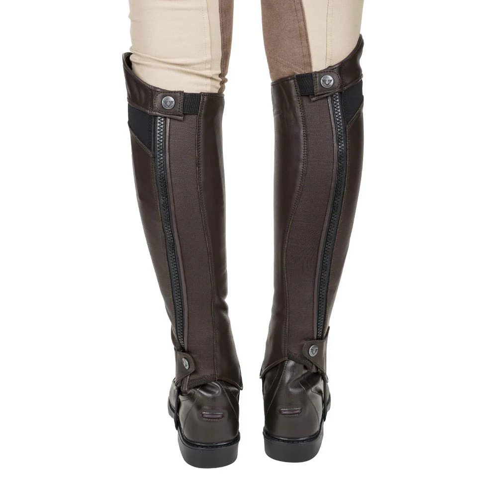 TuffRider Ladies Derby Leather Half Chaps - Image 3