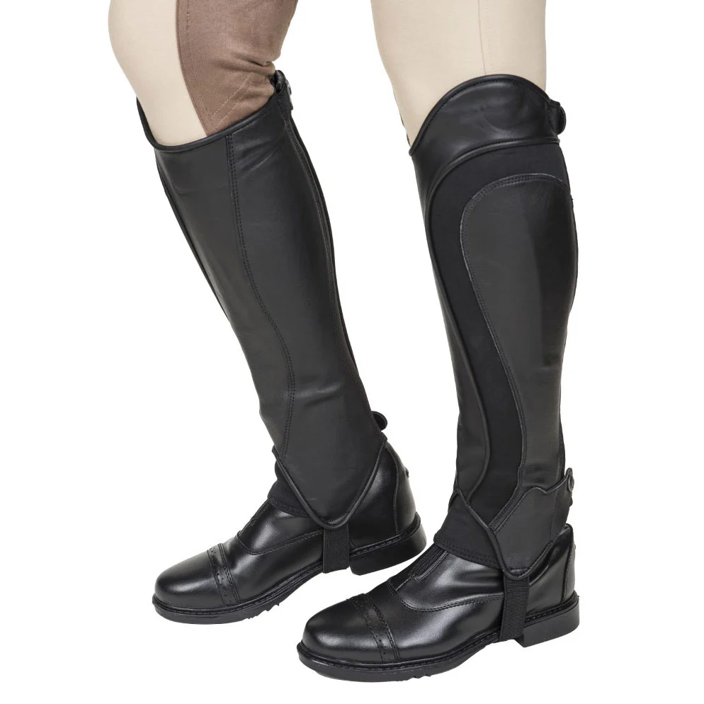 TuffRider Ladies Derby Leather Half Chaps - Image 5