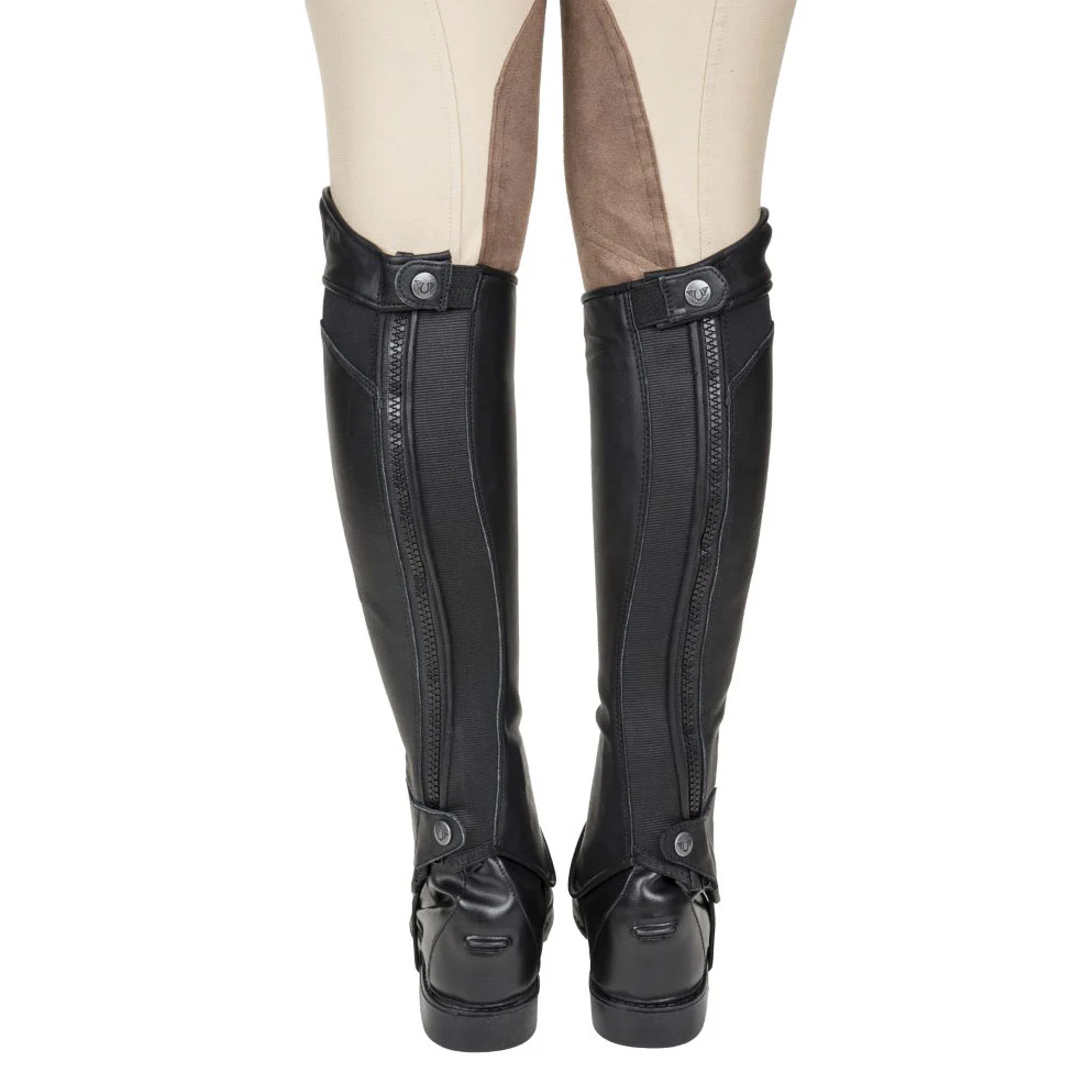 TuffRider Ladies Derby Leather Half Chaps - Image 6