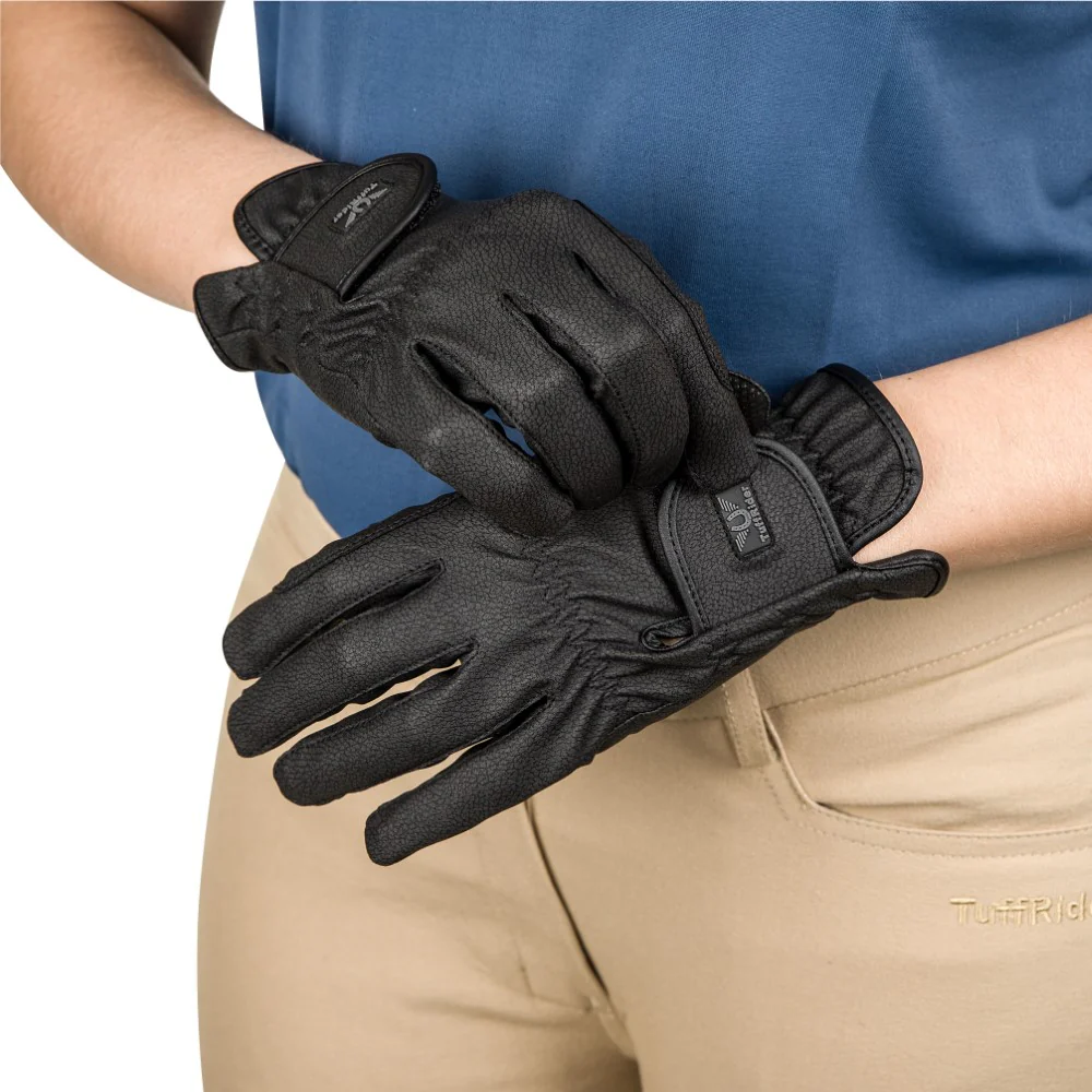 TuffRider Ladies Easy Breezy Summer Riding Gloves - Image 2