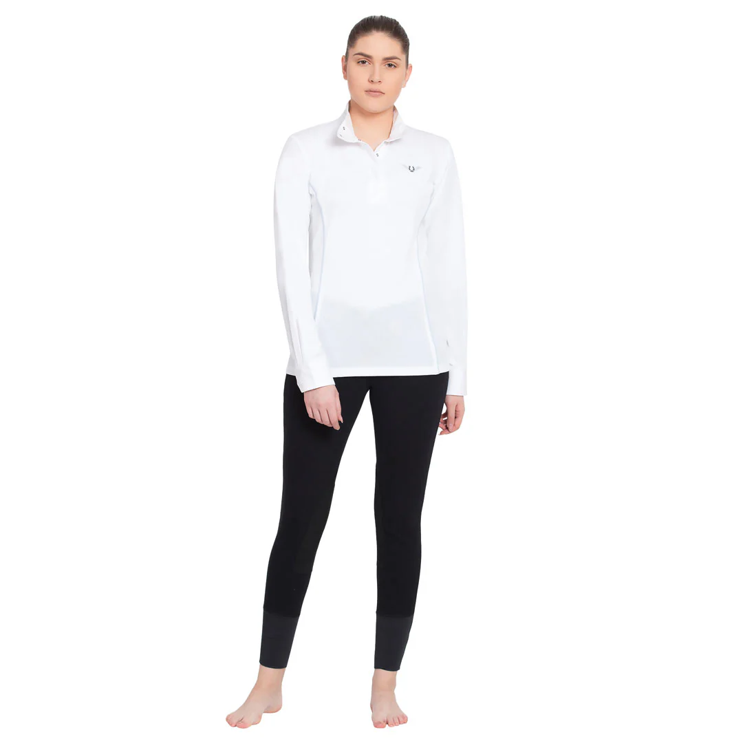 TuffRider Ladies Kirby Kwik Dry Long Sleeve Show Shirt - Image 10