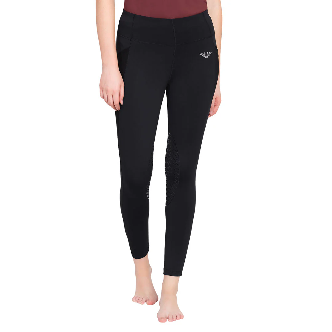 TuffRider Women Minerva Mesh Pocket EquiCool Tights - Image 10