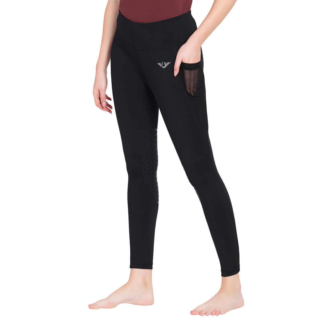 TuffRider Women Minerva Mesh Pocket EquiCool Tights - Image 11