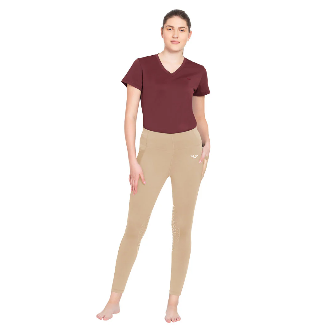 TuffRider Women Minerva Mesh Pocket EquiCool Tights - Image 20