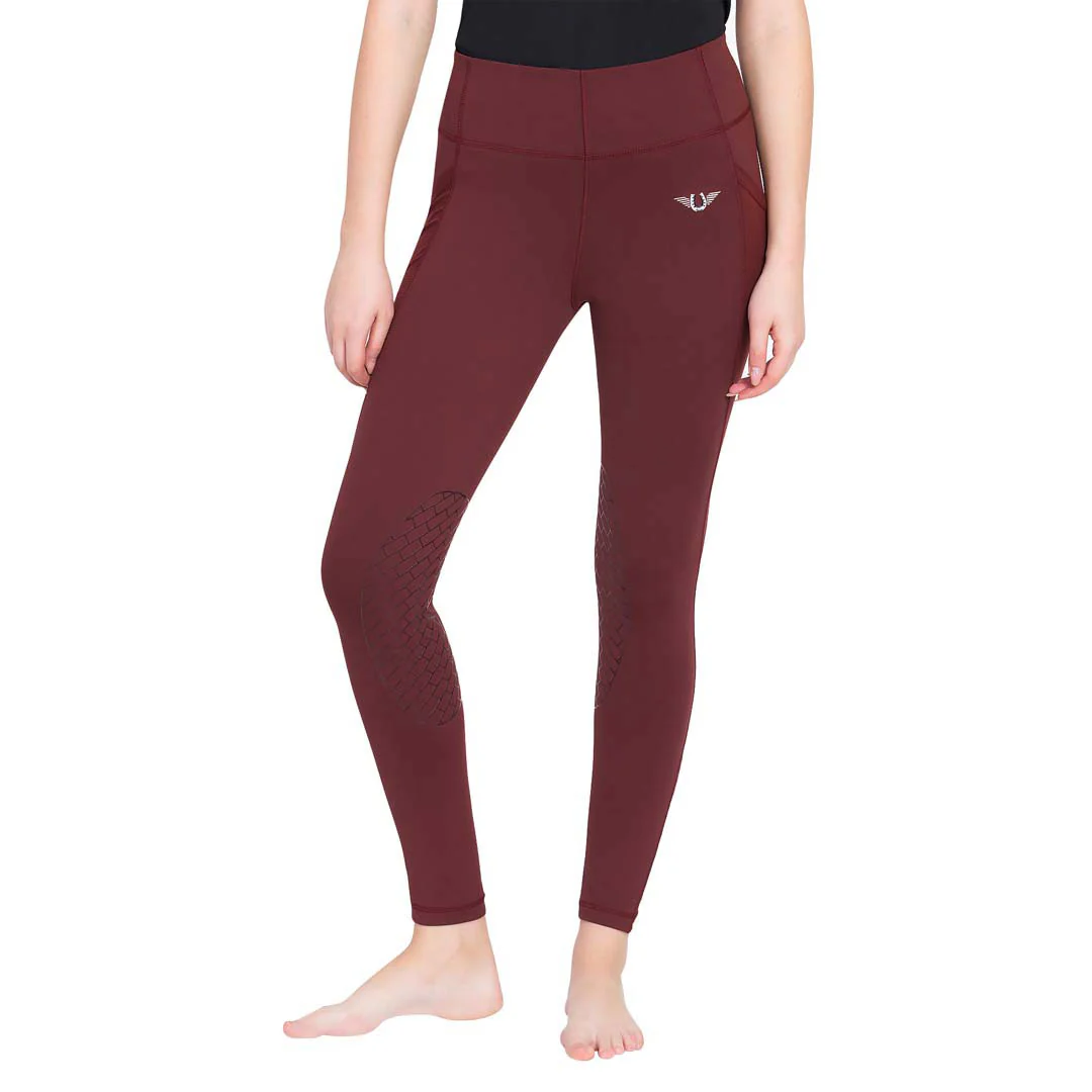 TuffRider Women Minerva Mesh Pocket EquiCool Tights - Image 3