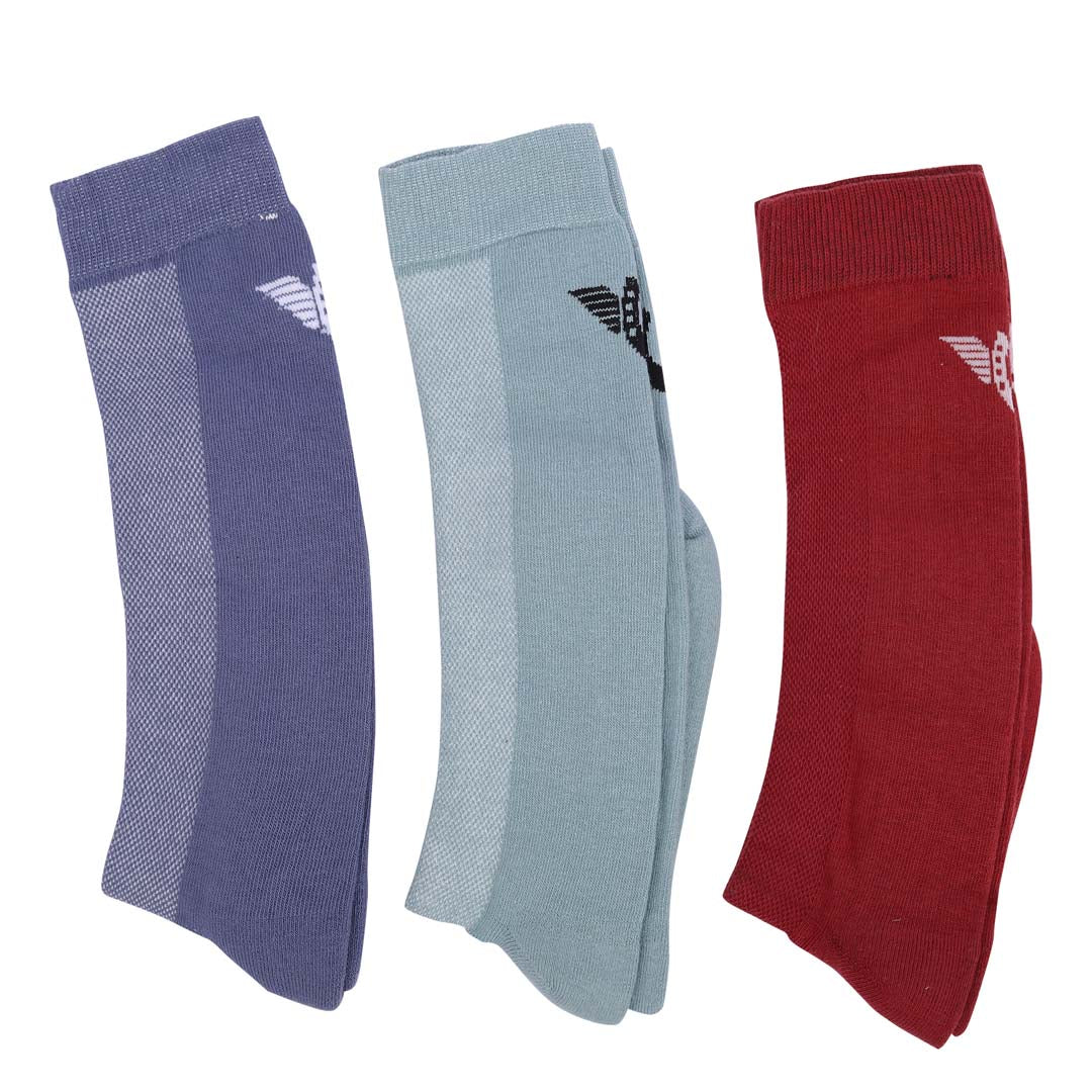 TuffRider Ladies Modal Knee Hi Socks - 3 Pack - Image 10