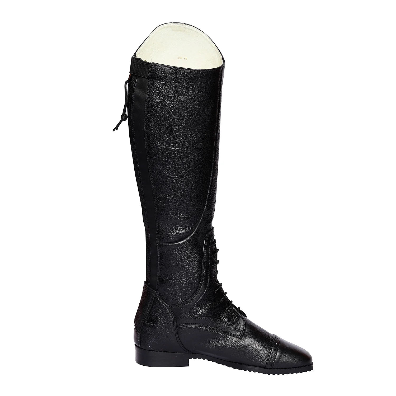 TuffRider Women Leather Back Zipper Olympia Field Boots - Image 3