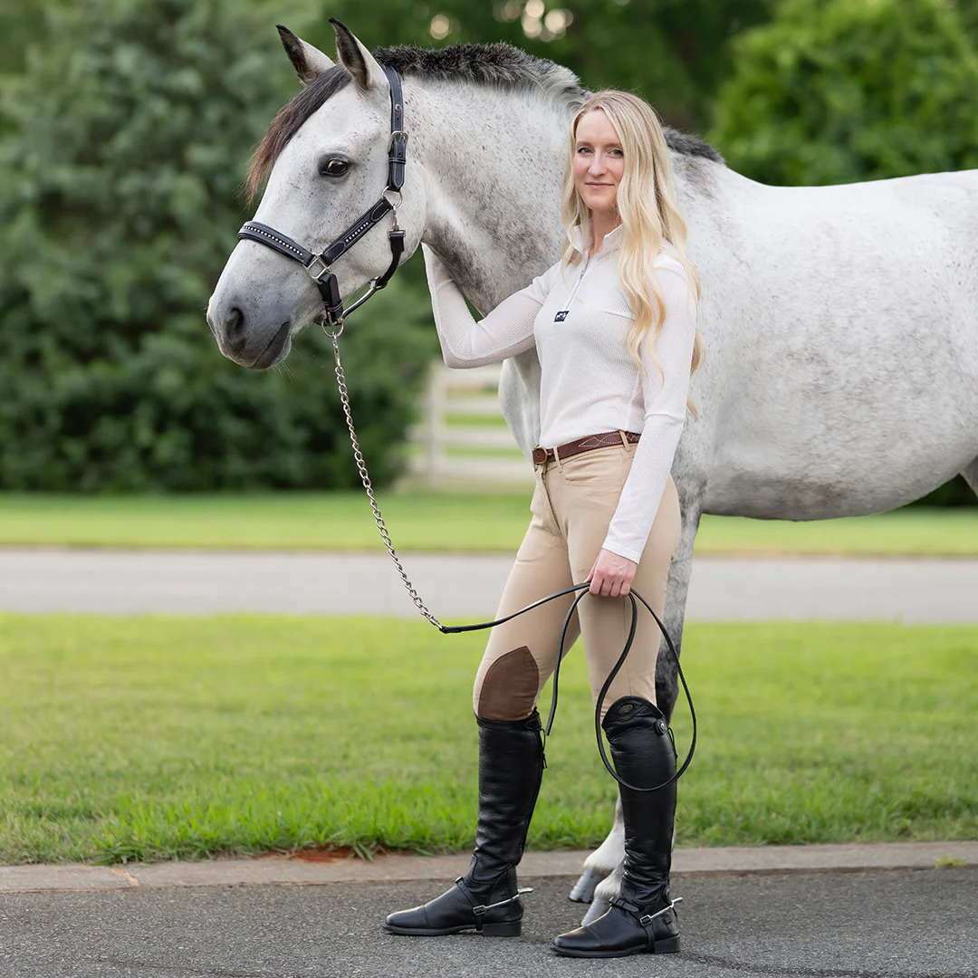 TuffRider Ladies Perfect Knee Patch Breeches - Image 3