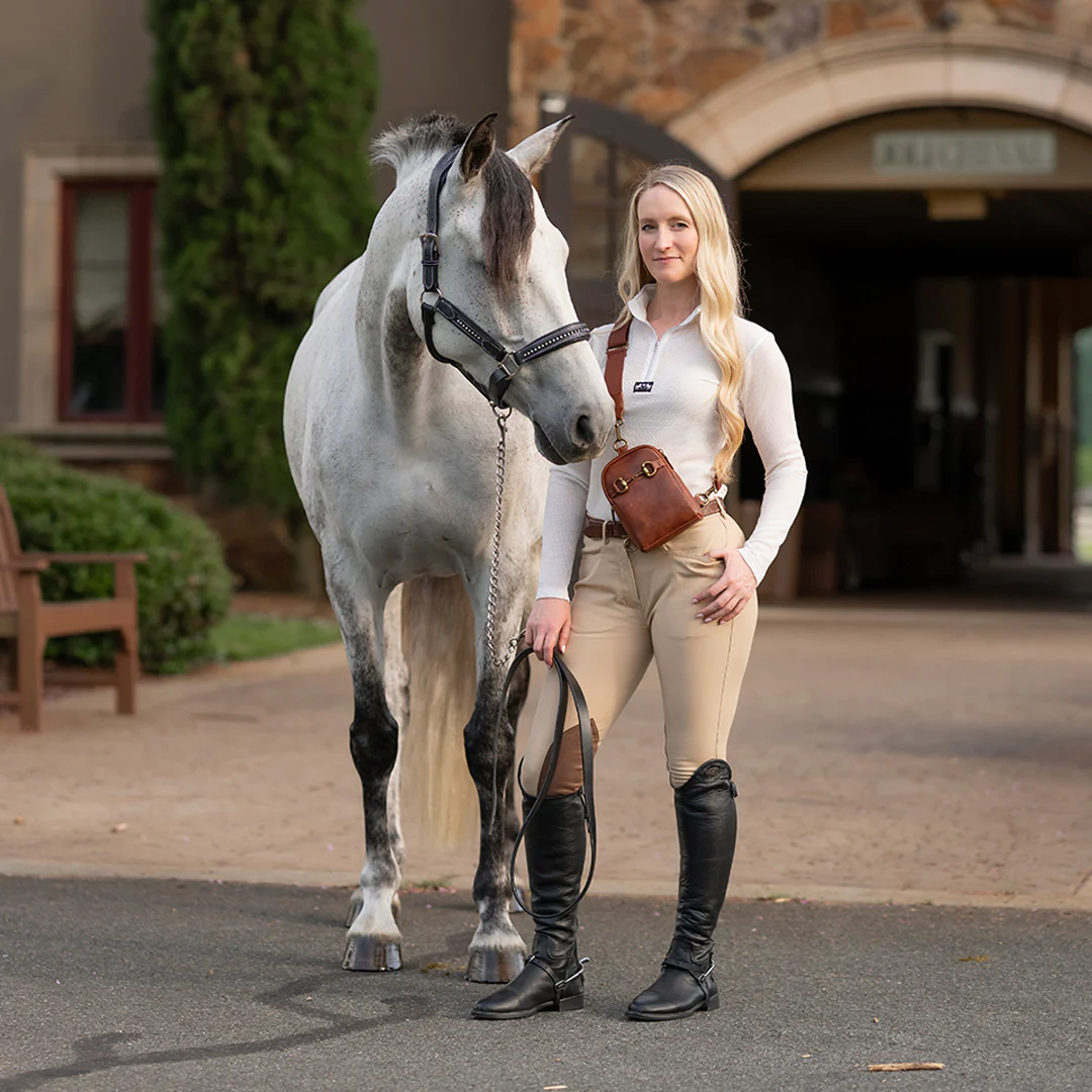 TuffRider Ladies Perfect Knee Patch Breeches - Image 4