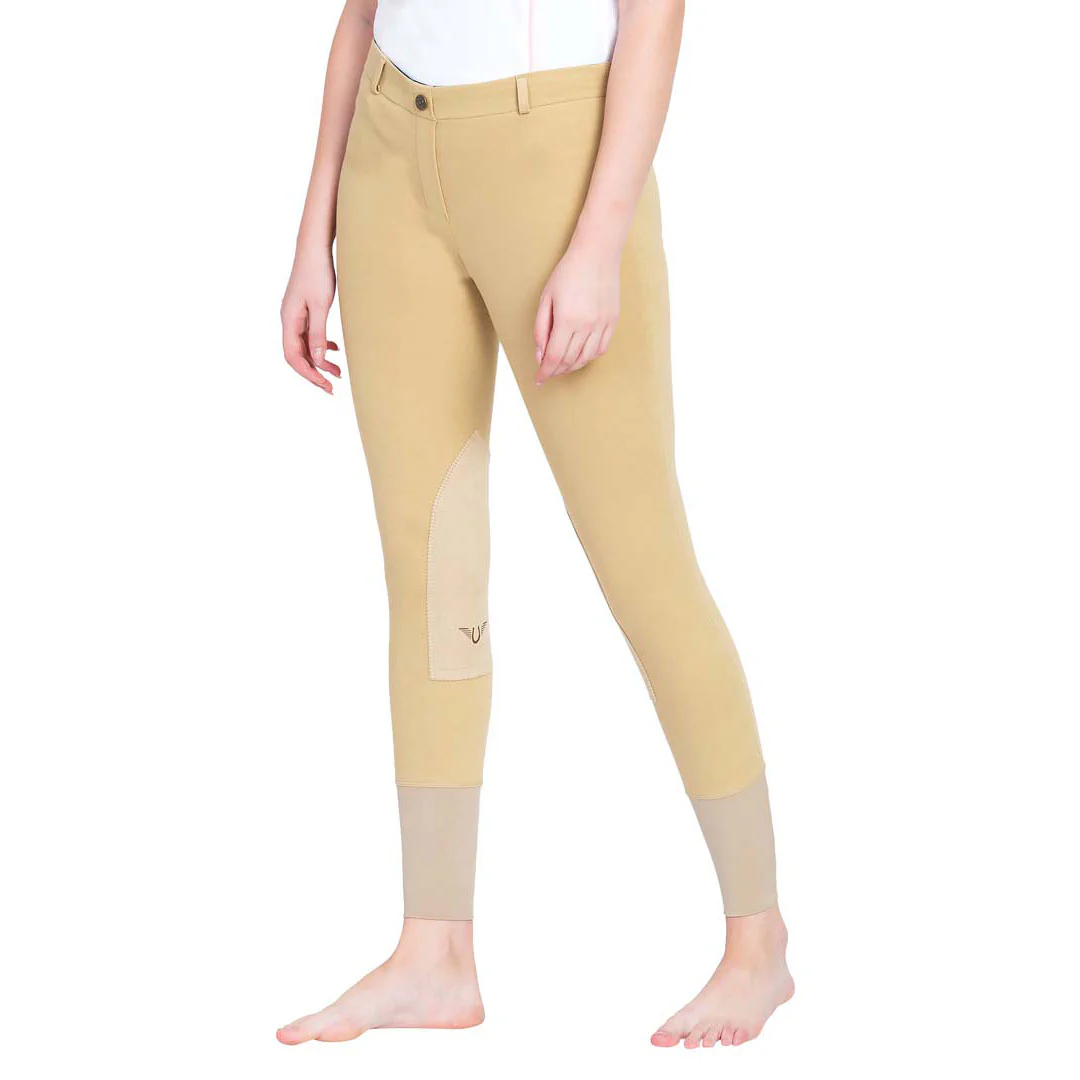 TuffRider Ladies Pull-On Knee Patch Breeches - Image 2