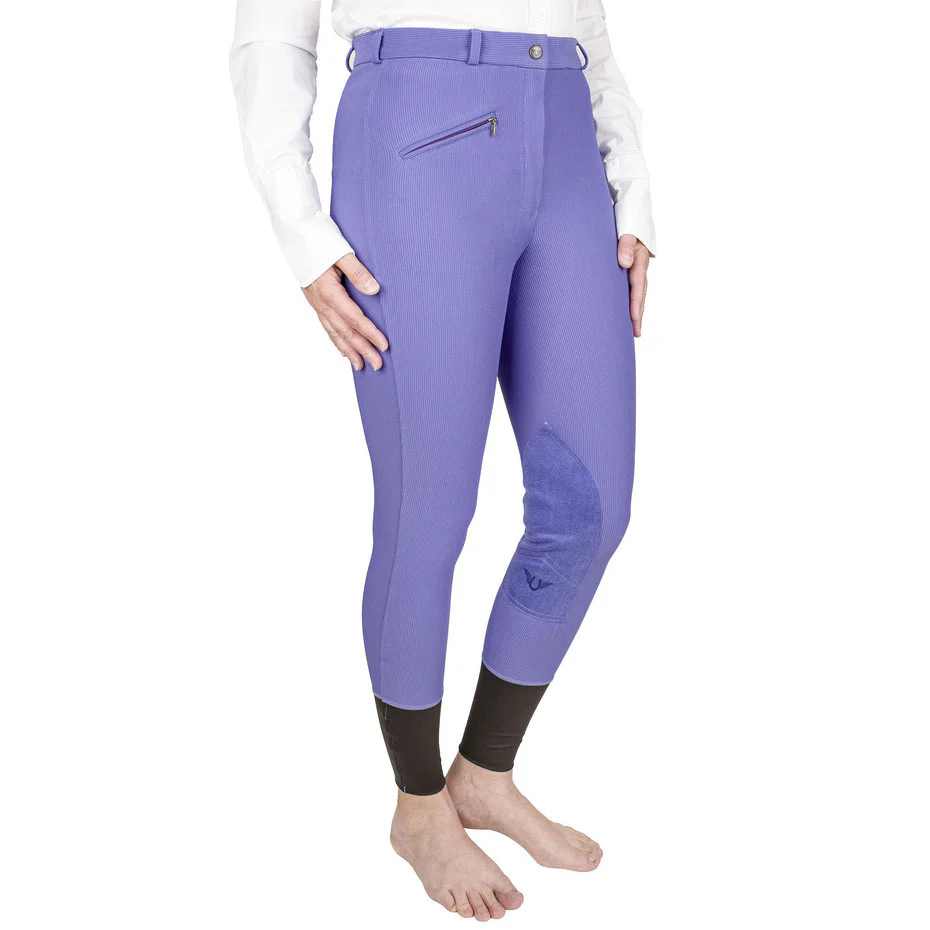 TuffRider Ladies Ribb Knee Patch Breeches - Image 11