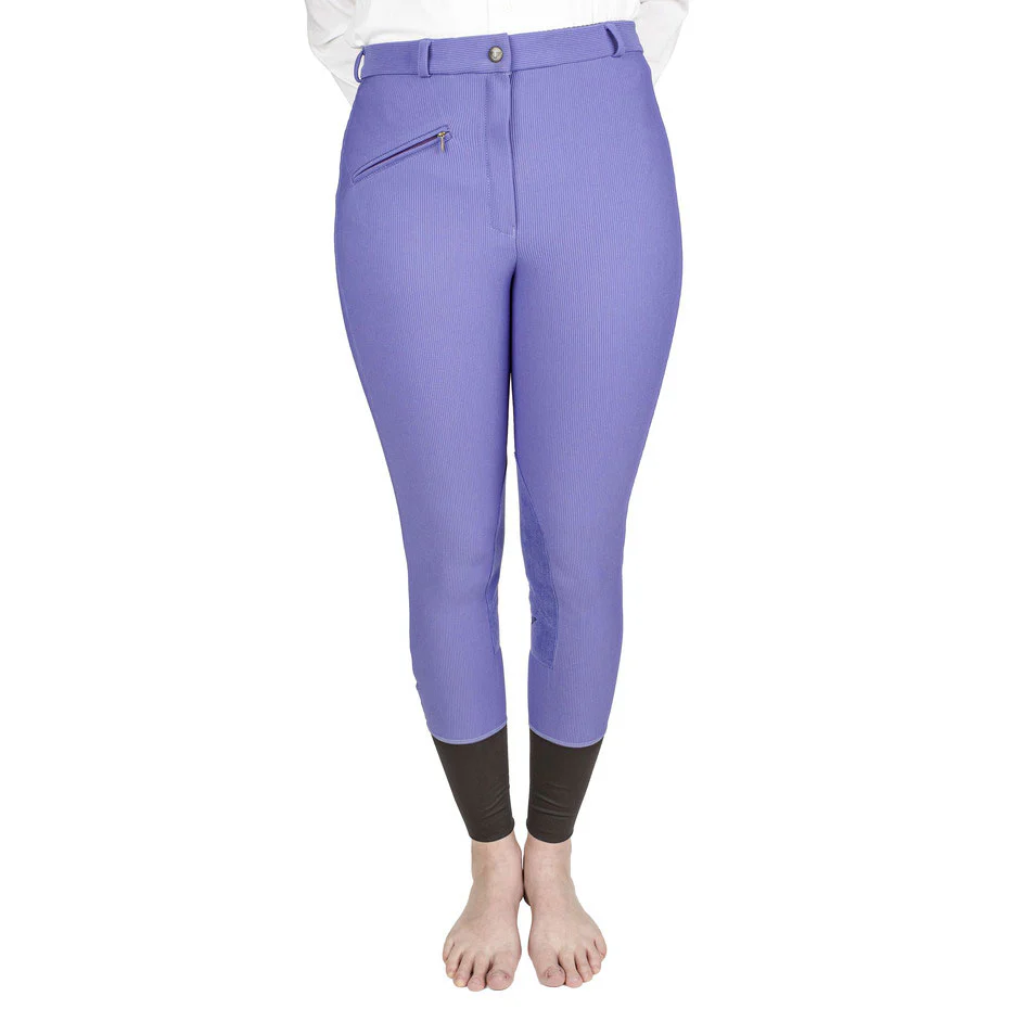 TuffRider Ladies Ribb Knee Patch Breeches - Image 13