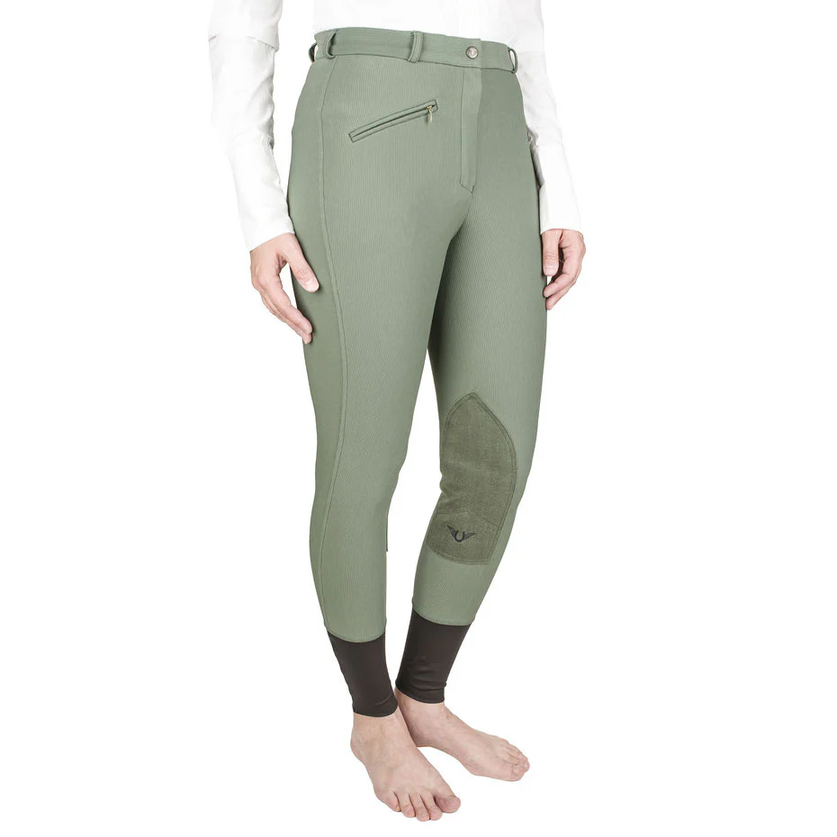 TuffRider Ladies Ribb Knee Patch Breeches - Image 16