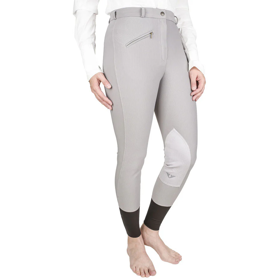 TuffRider Ladies Ribb Knee Patch Breeches - Image 17