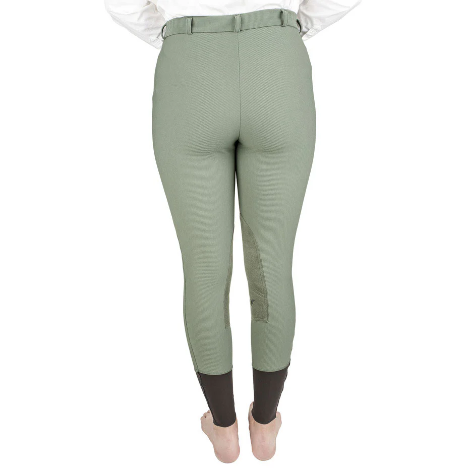 TuffRider Ladies Ribb Knee Patch Breeches - Image 3