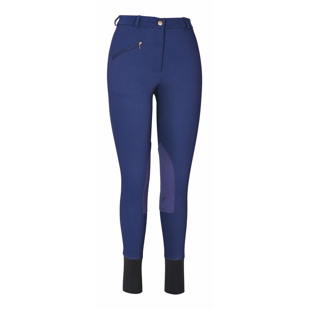 TuffRider Ladies Ribb Knee Patch Breeches - Image 5