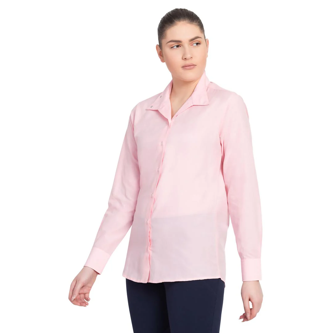 TuffRider Ladies Starter Long Sleeve Show Shirt - Image 3