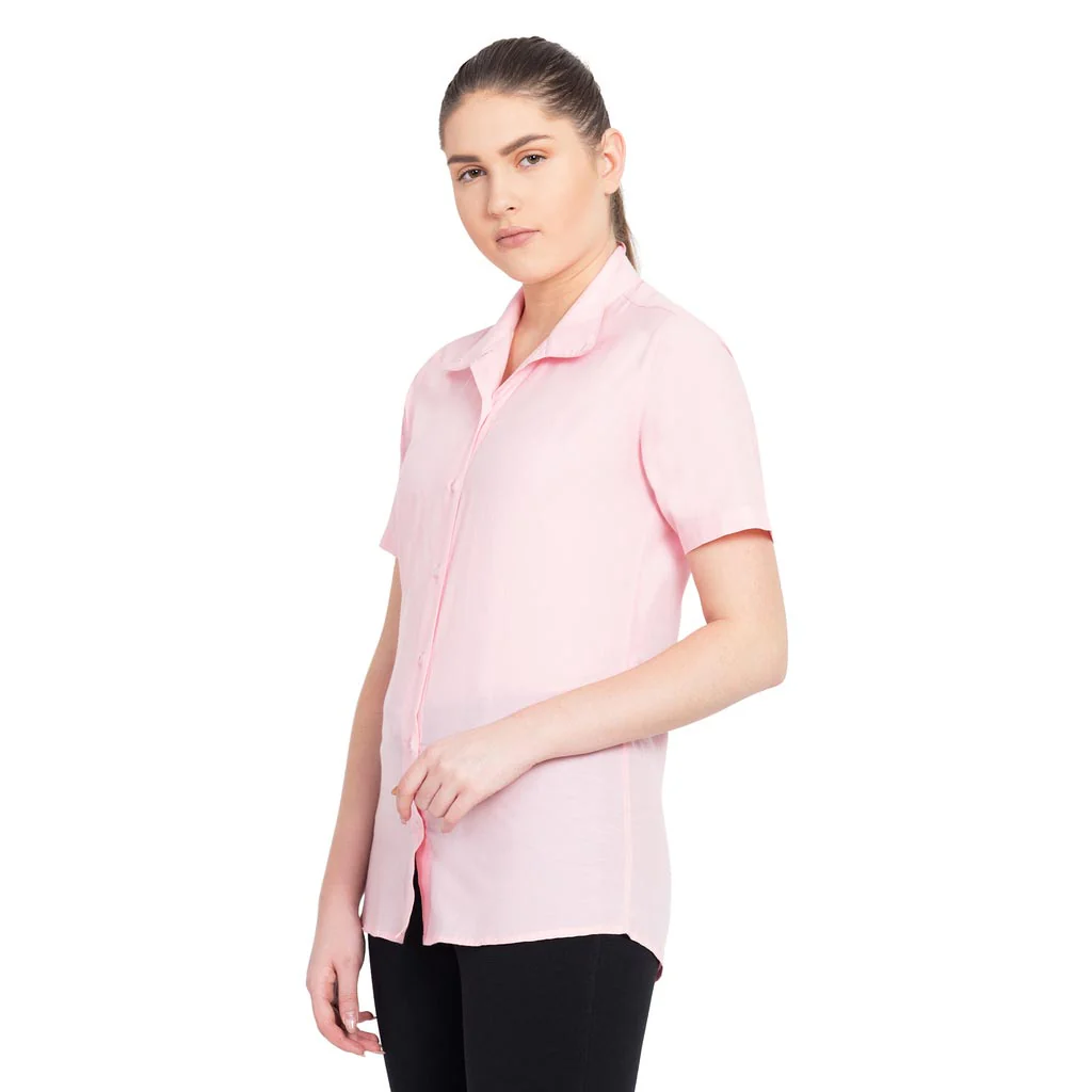 TuffRider Ladies Starter Short Sleeve Show Shirt - Image 4