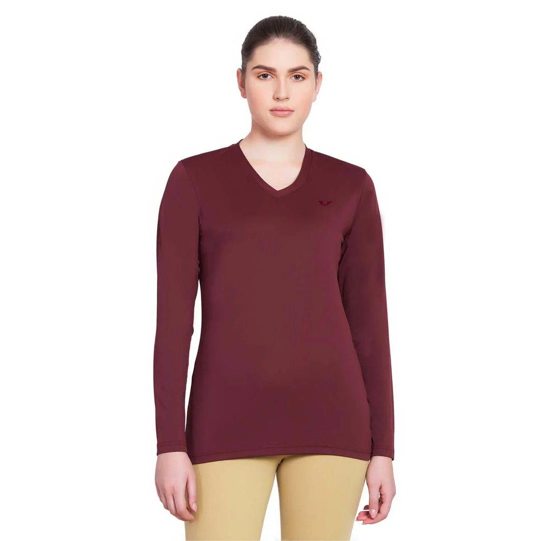 TuffRider Ladies Taylor Tee Long Sleeve T-Shirt - Image 3