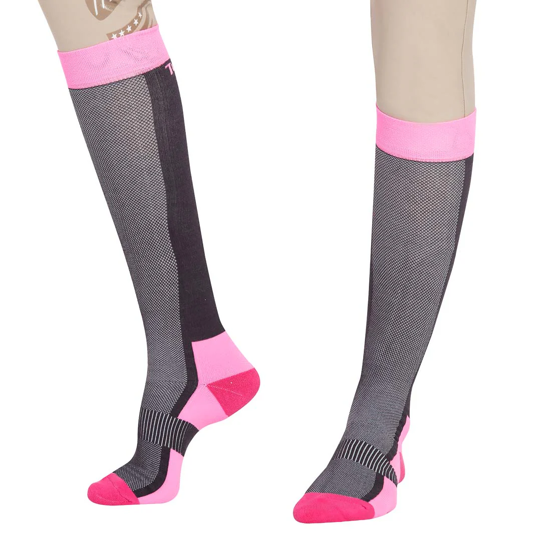 TuffRider Ladies Ventilated Knee Hi Socks - Image 13
